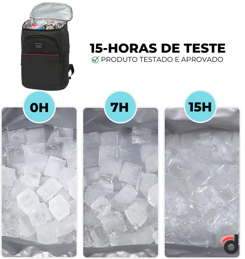 Mochila COOLER 20L à Prova d'Água - Bolsa® Térmica - Ultra resistente