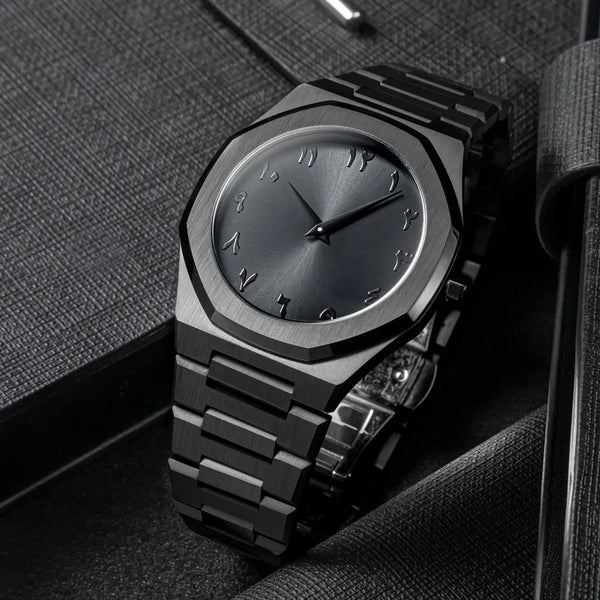Relógio Masculino Luxo Minimalista Números Árabes