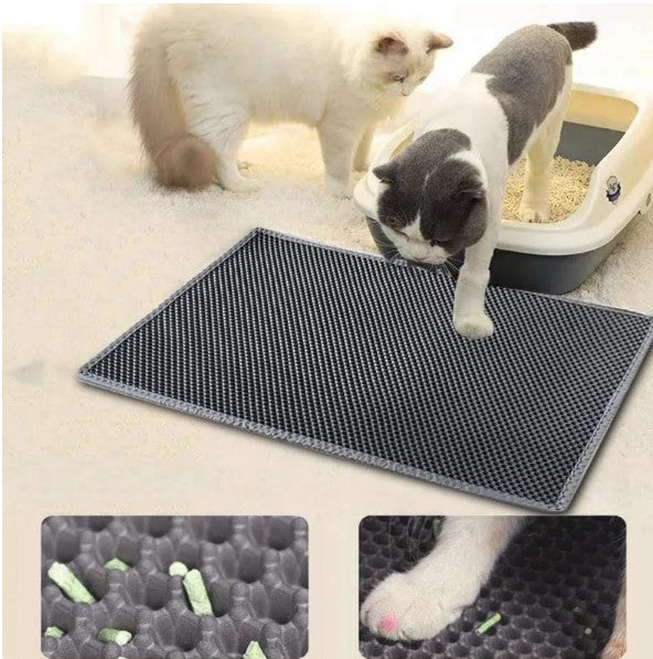 tapete de areia para gatos