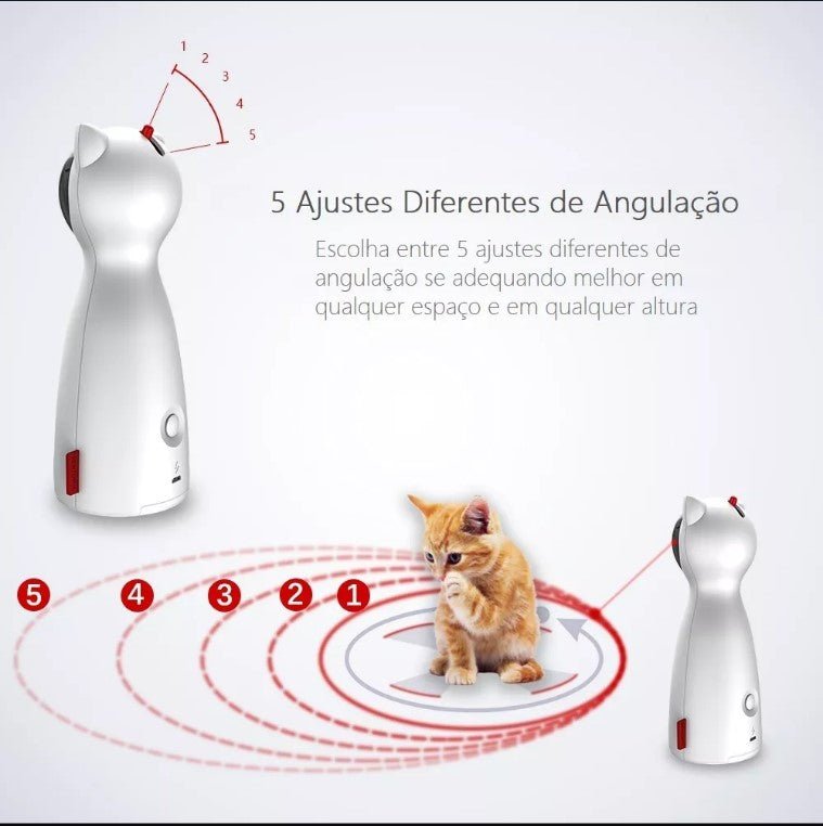 Projetor de laser para gatos